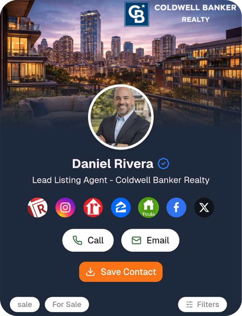 Agent profile card