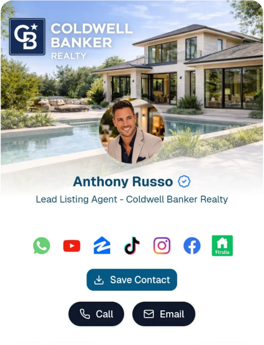 Agent profile card