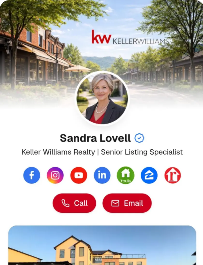 Agent profile card