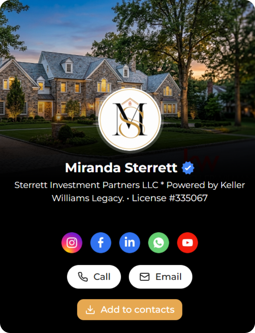 Agent profile card
